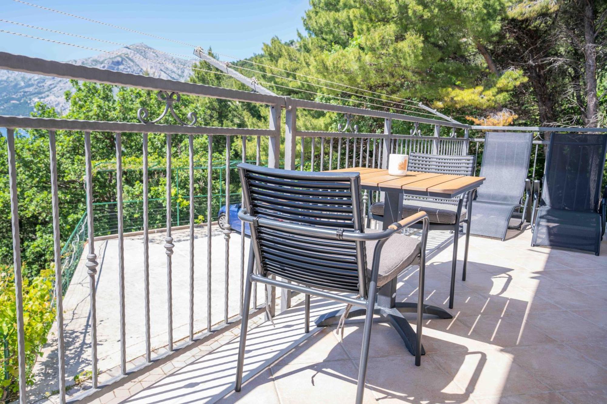 Sea View Apartment Gin Brela Zimmer foto