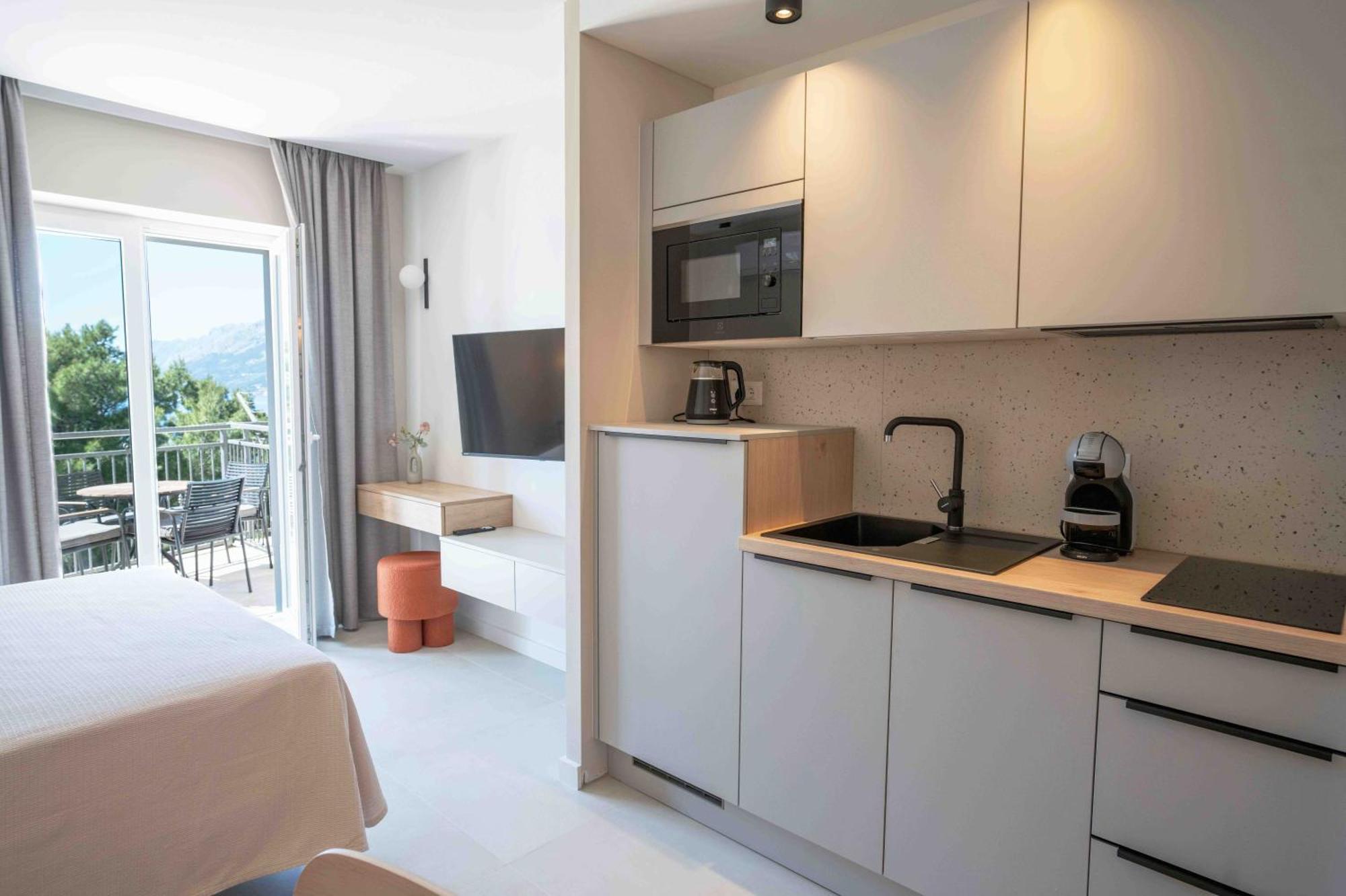 Sea View Apartment Gin Brela Exterior foto
